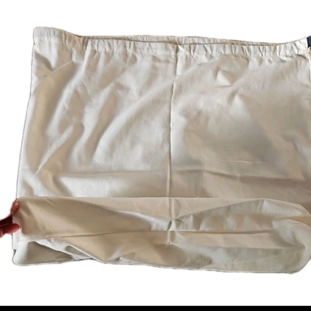 Away Travel Large Canvas Dust Bag Logo Storage Garment Luggage Drawstring Bag — image 3 of 8